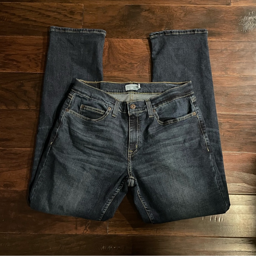 True Craft Blue Straight Jeans Classic Denim